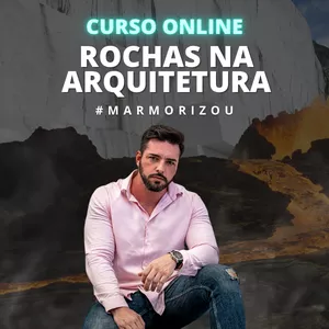 Imagem de capa para o Curso online ROCHAS NA ARQUITETURA