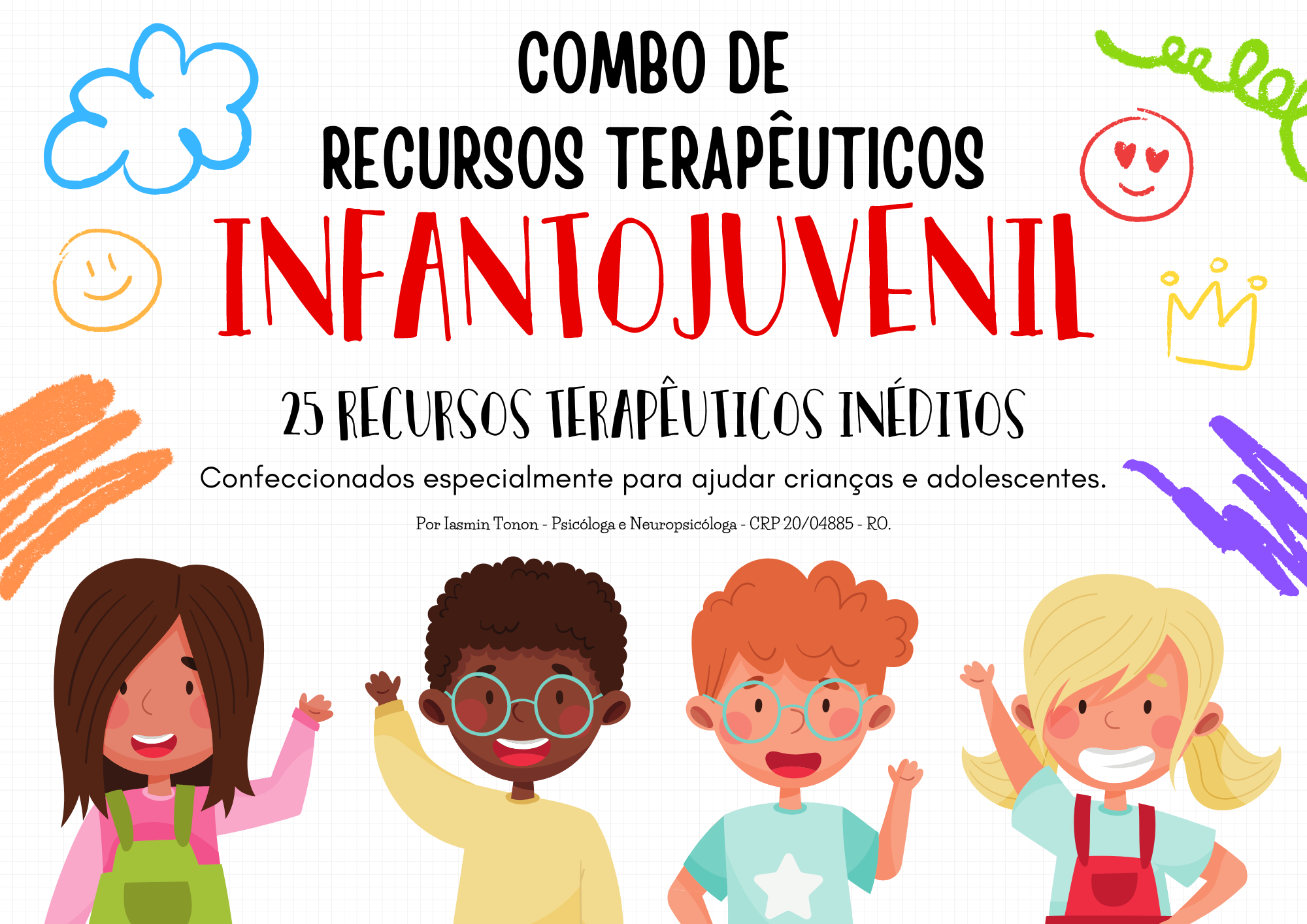 Imagem do curso Combo de Recursos Terapêuticos Infantojuvenil