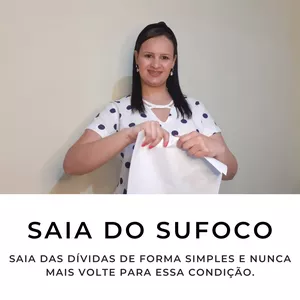 Imagem de capa para o Ebook SAIA DO SUFOCO FINANCEIRO