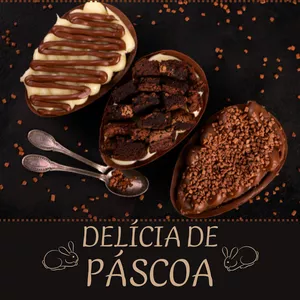 Imagem de capa para o Ebook Delícia de Páscoa