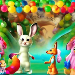 Imagem de capa para o Ebook Livro infantil - "Aventuras na Floresta Encantada":