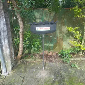 Imagem de capa para o Ebook Como fazer lixeira ecologica de pneu