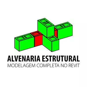 Imagem de capa para o Curso online Alvenaria Estrutural - Modelagem Completa no Revit