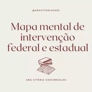 Imagem de capa para o Ebook Intervenção federal/estadual