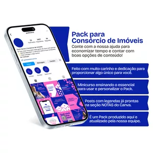 Pack Canva - Consórcio de Imóveis>