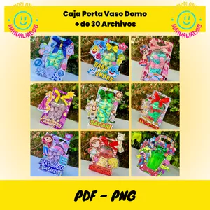 Imagen de portada para Ebook Caja Porta Vaso Domo 