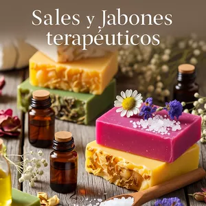 Imagen de portada para Ebook Sales y Jabones Terapéuticos - Guía fácil para emprender desde casa