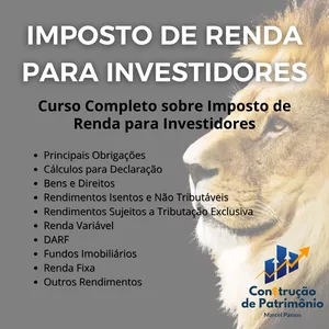 Imposto de Renda para Investidores por Marcel Passos