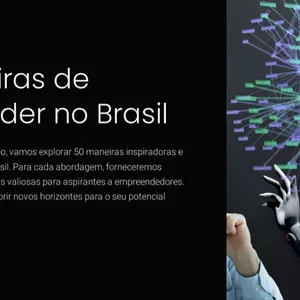 Imagem de capa para o Ebook 50 Maneiras de Empreender no Brasil