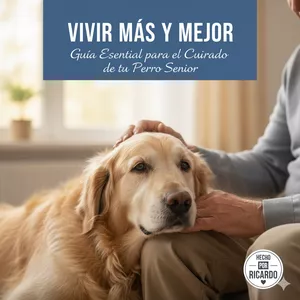 Imagen de portada para Ebook 🐶 VIVIR MÁS Y MEJOR: Guía Esencial para el Cuidado de tu Perro Senior