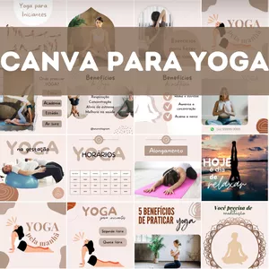 Imagem de capa para o Ebook Canva YOGA