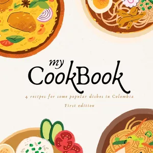 Cover image for Ebook My cookbook - Colombian recipes