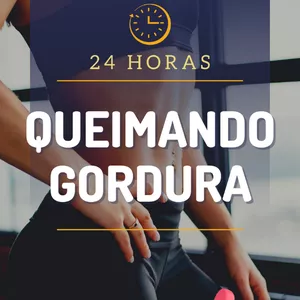 Imagem de capa para o Ebook Queimando Gordura em 24 Horas 
