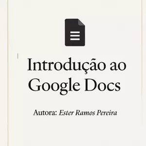 Imagem de capa para o Ebook Introdução ao Google Docs/Word