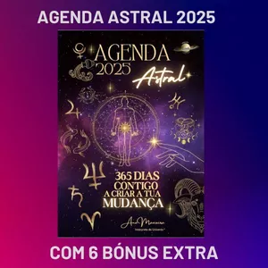 Imagem de capa para o Curso online AGENDA ASTRAL 2025 - 365 Dias Contigo a Criar a Tua Mudança