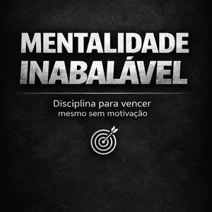 Imagem de capa para o Ebook Mentalidade Inabalável: O Método da Disciplina para Vencer Sem Motivação