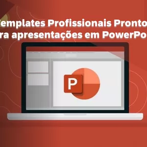 Imagem de capa para o Curso online  Templates Profissionais Prontos para apresentações em PowerPoint