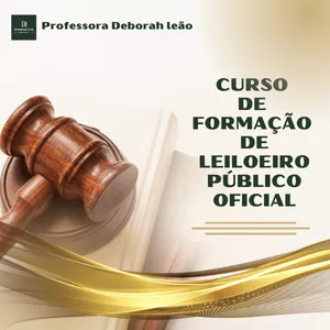 Imagem de capa para o Curso online CURSO DE FORMAÇÃO PARA LEILOEIRO PÚBLICO OFICIAL