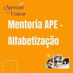 Imagem de capa para o Curso online Mentoria APE - Alfabetização