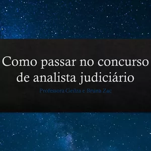 Imagem de capa para o Ebook Como passar no concurso de analista judiciário