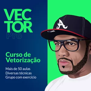Imagem de capa para o Curso online Curso de Vetorização - Vector Pro