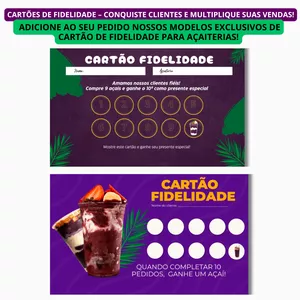 Imagem de capa para o Ebook Cartões de Fidelidade AÇAI PRÓ – Conquiste Clientes e Multiplique Suas Vendas!