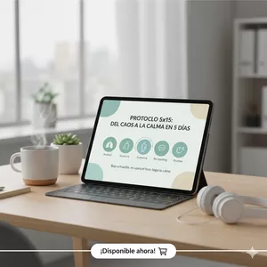 Imagen de portada para Curso online 🧘 Protocolo 5x15: Del Caos a la Calma