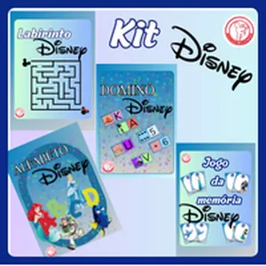 Imagem de capa para o Ebook Kit Pedagógico com o Tema Disney