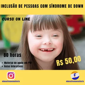 Imagem do curso INCLUSÃO DE PESSOAS COM SÍNDROME DE DOWN