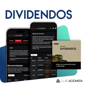 Imagem de capa para o Curso online Assinatura Dividendos - Clube Acionista