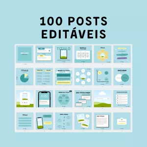 Imagem de capa para o Curso online Pack de templates 