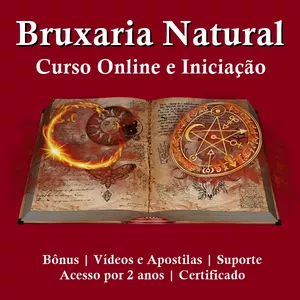 Imagem do curso Curso de Magia + Iniciação à Bruxaria Natural