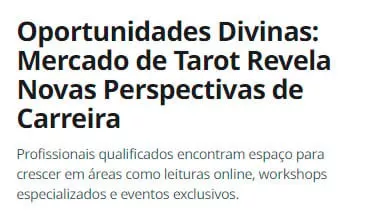 Curso Tarot sem Mistério — imagem 4