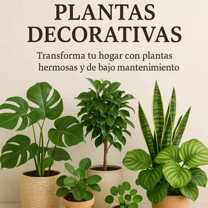 Imagen de portada para Ebook Guía de Plantas Decorativas 