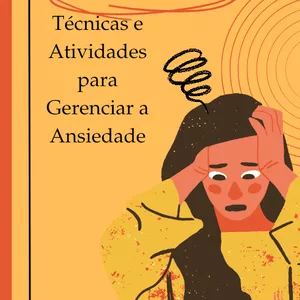 Imagem de capa para o Ebook caminho para a calma, técnicas e atividades para gerenciar a ansiedade 