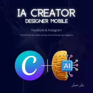 Imagem do curso IA Canva Creator Designer Mobile