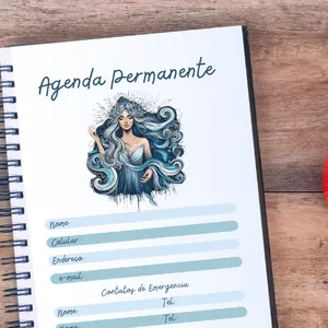 Imagem de capa para o Ebook Agenda Permanente de Yemanjá 