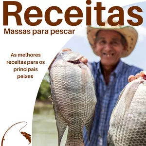 Imagem de capa para o Ebook Massas para Pesca: Receitas e Dicas para Capturar Peixes