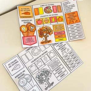 Imagem de capa para o Ebook Lapbook Outono