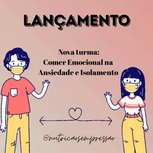 Imagem de capa para o Curso online Curso Comer emocional na ansiedade e isolamento