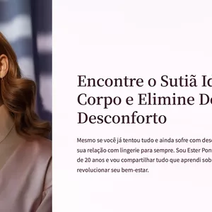 Imagem de capa para o Ebook Encontre o Sutiã Ideal Para Seu Corpo