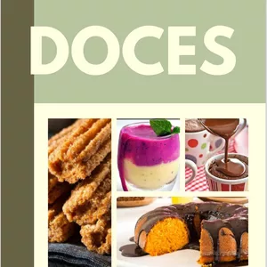 Imagem de capa para o Ebook DOCES FIT