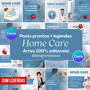 Imagem do curso CANVA PACK HOME CARE