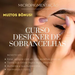Imagem de Curso Designer de Sobrancelha 2.0 criado por Pixels Marketing Digital na hotmart