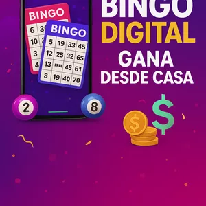 Imagen de portada para Curso online Bingo Digital: Gana desde casa🥳💸