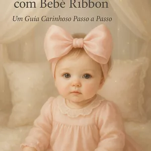 Imagem de capa para o Ebook Manual definitivo de Cuidados com Bebê Ribbon – Um Guia Carinhoso Passo a Passo