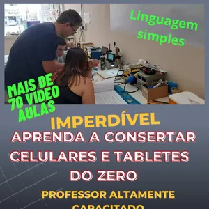Imagem de capa para o Curso online Curso de Manutenção de celulares e Tabletes da Maccel