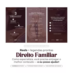 Imagem do curso REELS — PARA DIREITO FAMILIAR