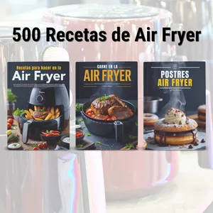 Imagen de portada para Ebook 500 Recetas de Air Fryer