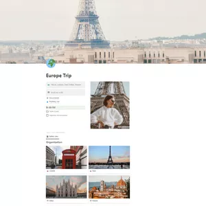 Imagem de capa para o Curso online Template Notion para Viagem